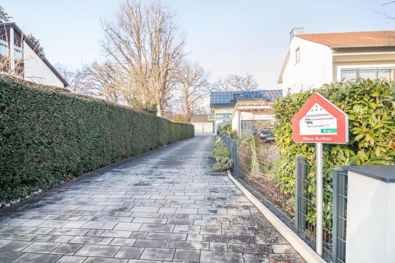 Haus Ruther - Wohnung 2 Bad Saulgau Eksteriør bilde